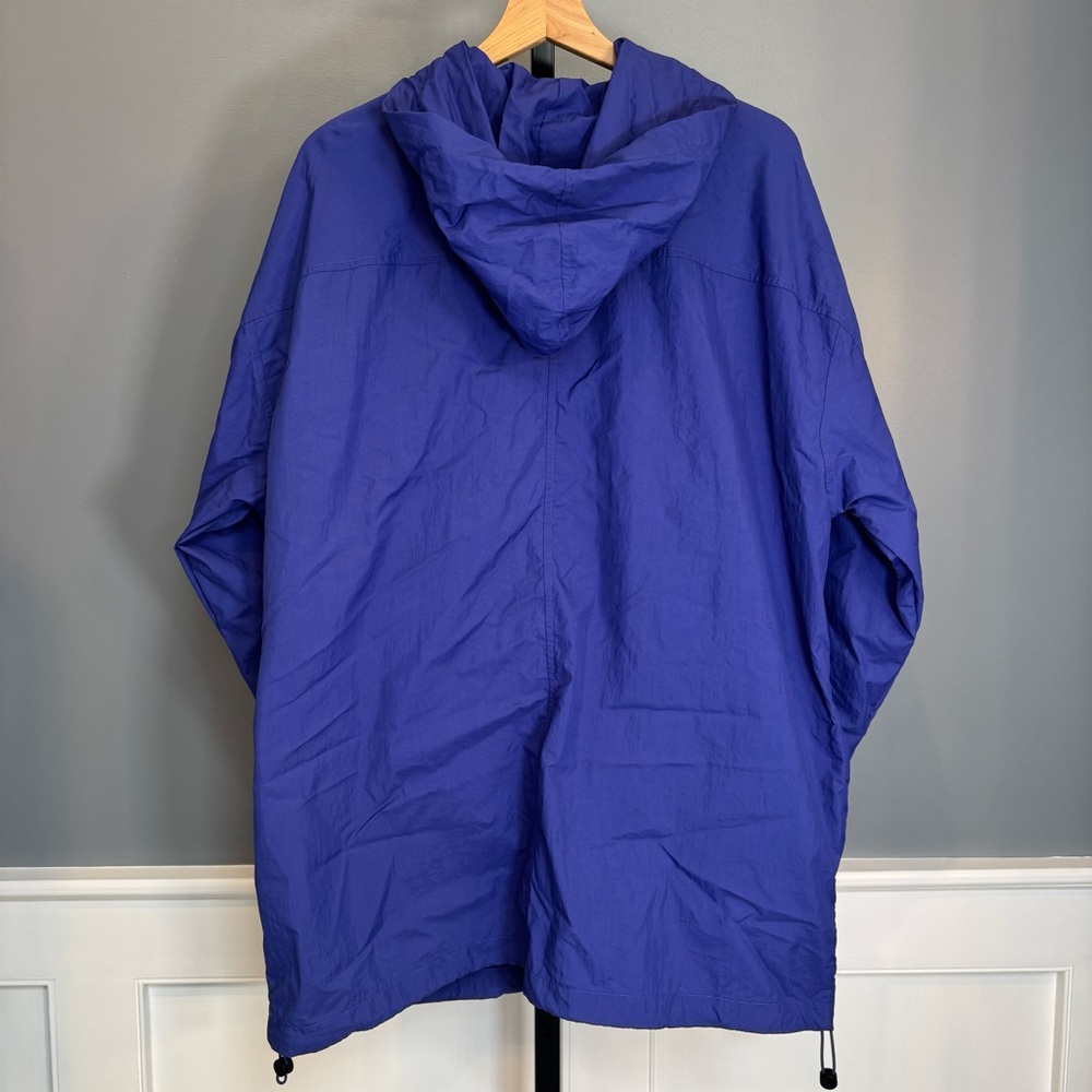 Athleta‎ x Allyson Felix Women Purple Hooded Windbreaker Zip Pockets Size M - Picture 12 of 12